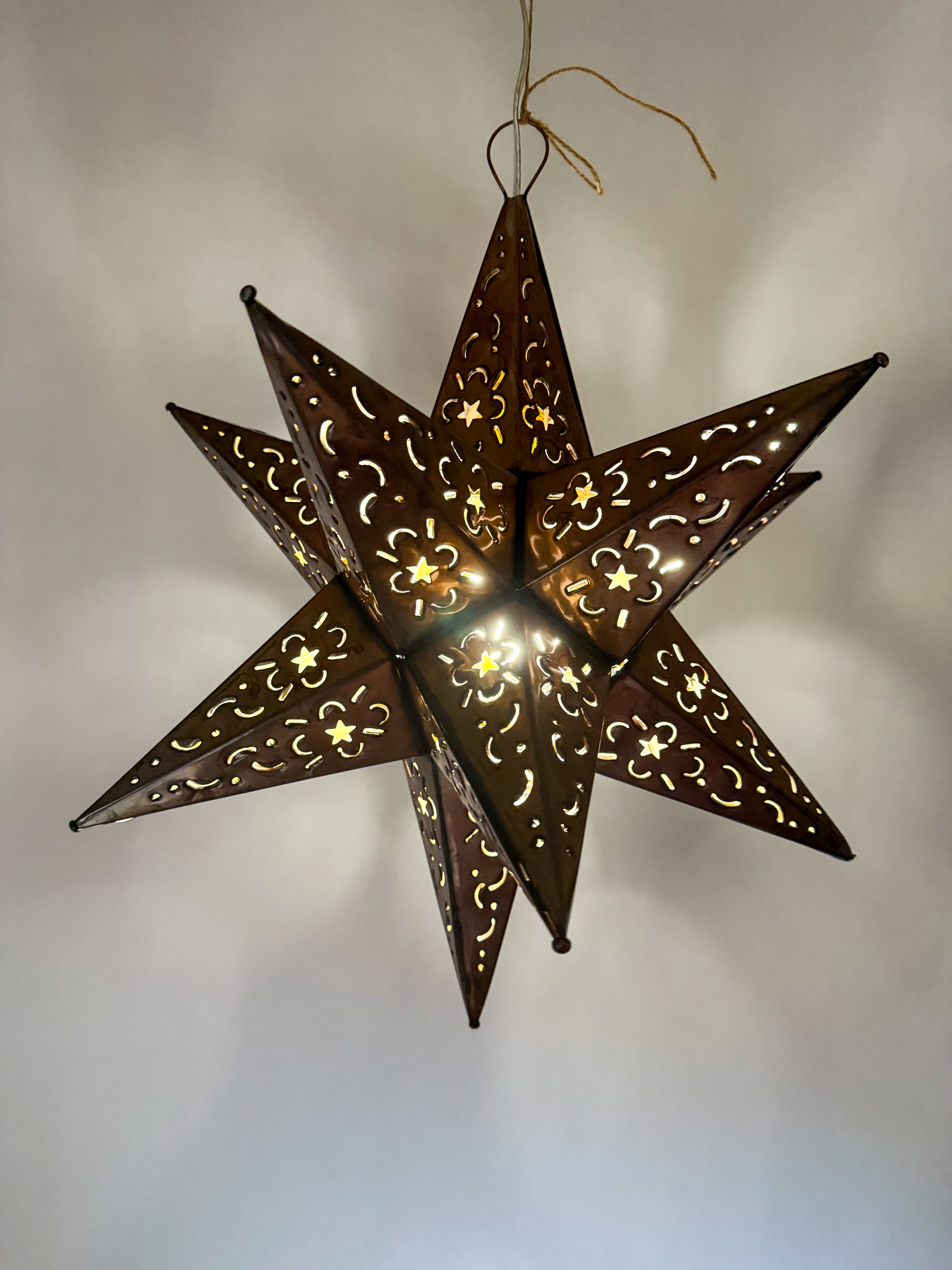 Mexican Tin Stars Estrellas Tin Star Light – TheMexHub