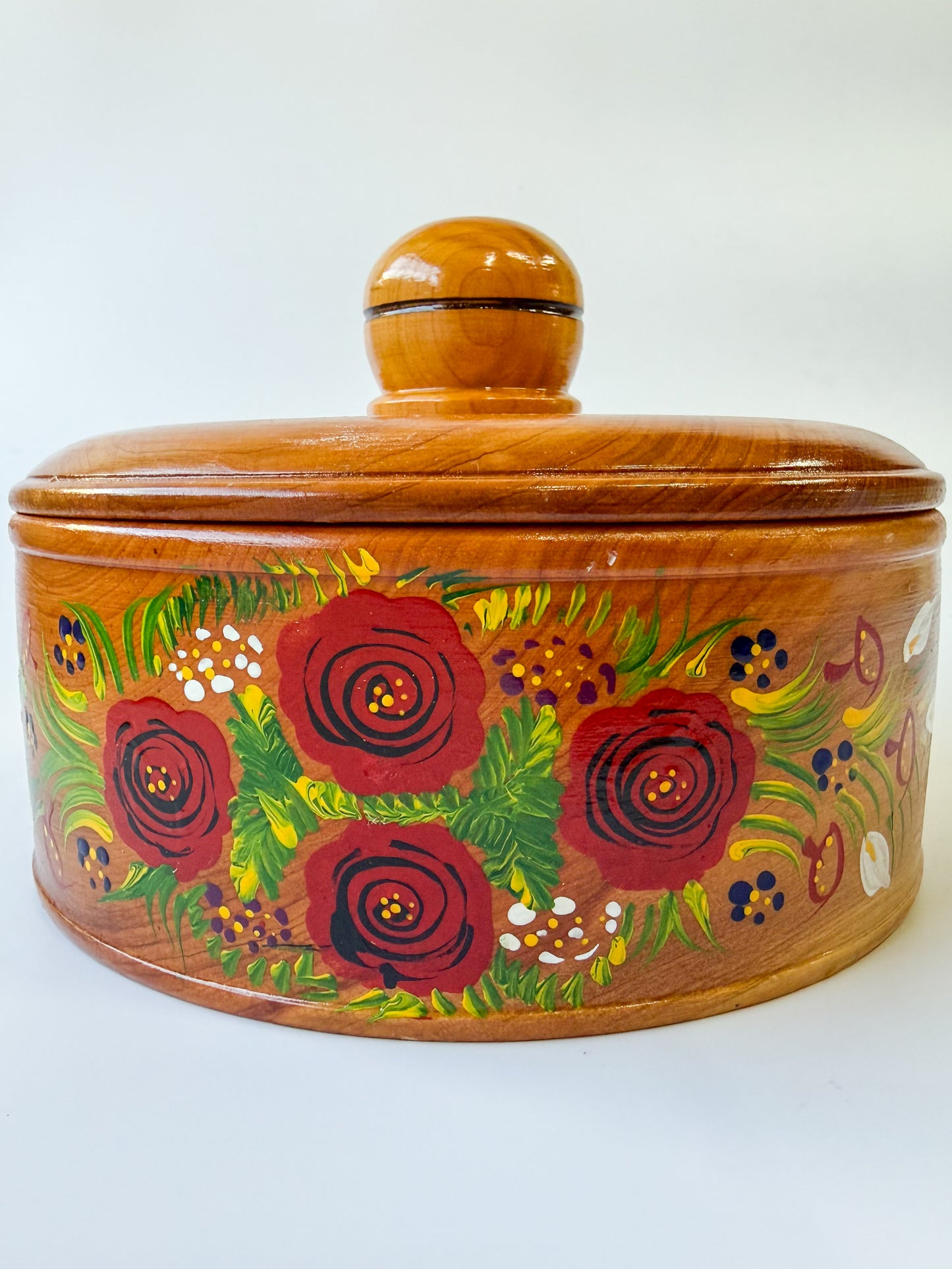 Mexican Tortilla Warmer Server Wood Tortilla Holder Tortillero de Madera
