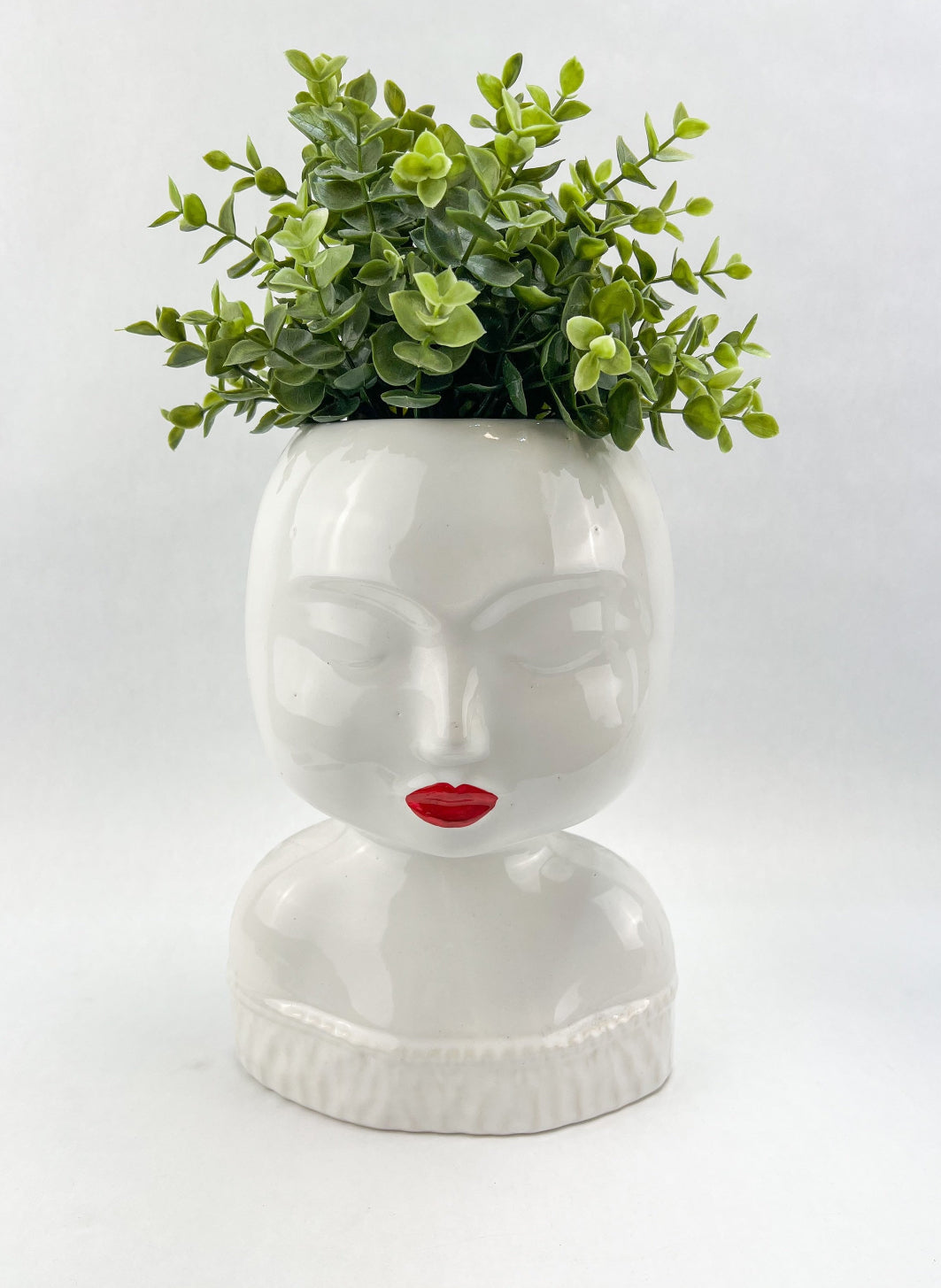 Face Planter Ladies Face Planter Face Planter Pot Maceta Cara Face Vase Planter Face Pot