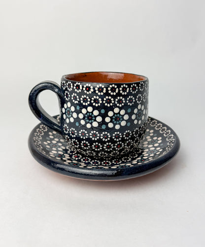 Capulineado Tea Pot Set 20pc - Juego de Te Barro