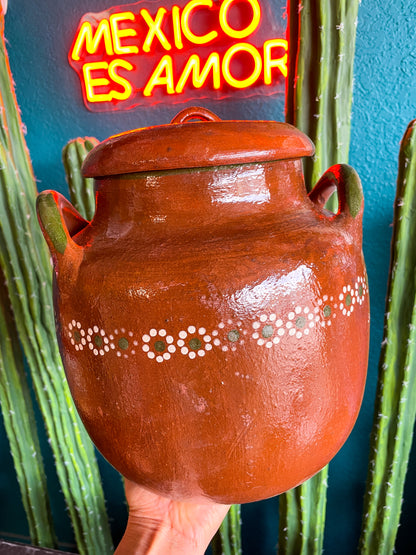 Traditional Mexican Cookware Large Clay Pot - Olla Barro Grande