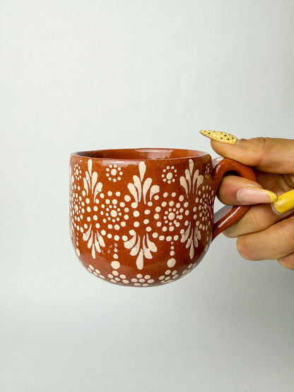 Capulineado Tea Pot Set 6pc - Juego de Te Barro