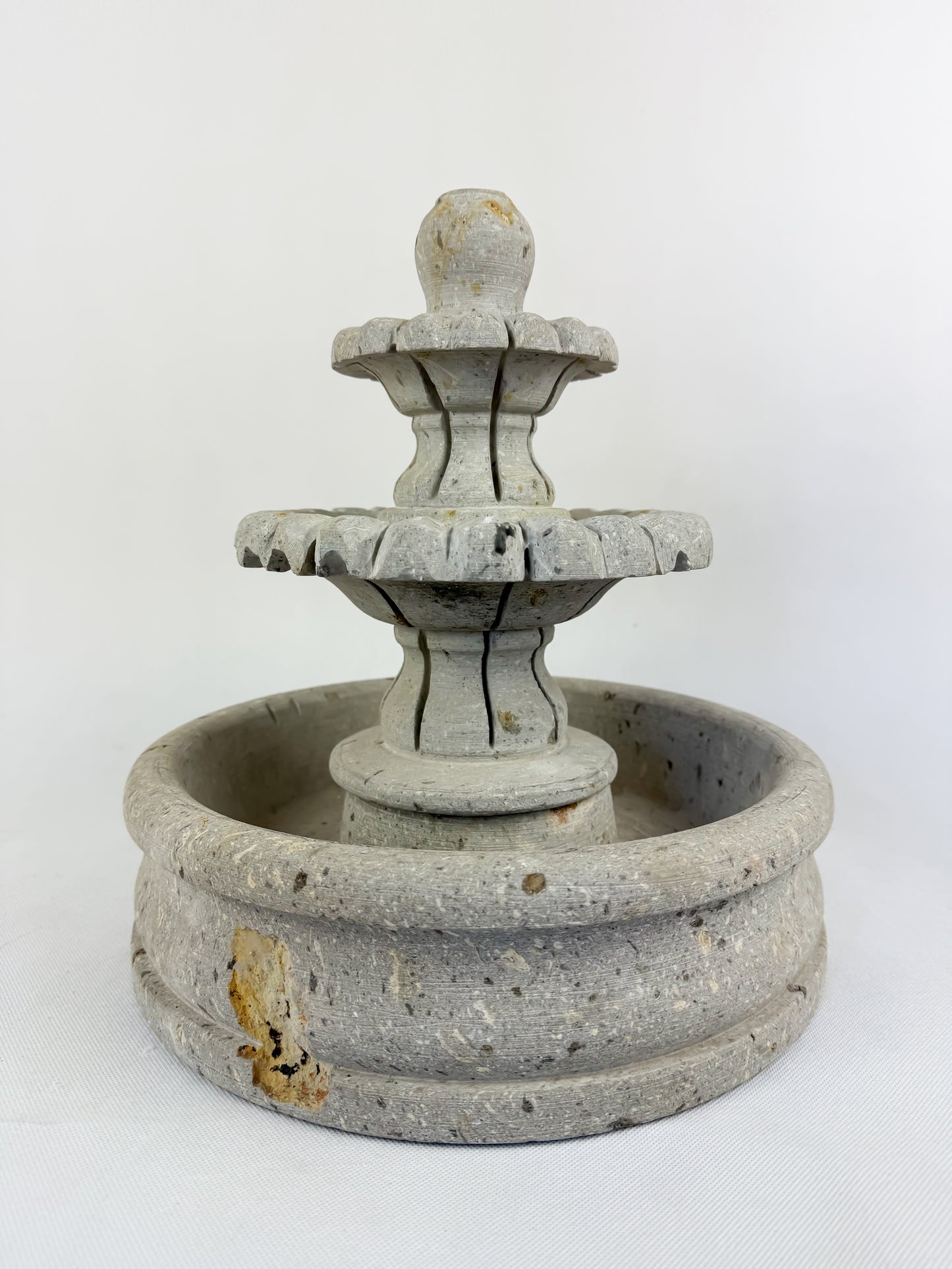 Cantera Stone Fountain 2 Tier - Fuente Chica