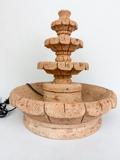 Sandstone 3 Tier Fountain 12"  - Fuente Cantera 12"