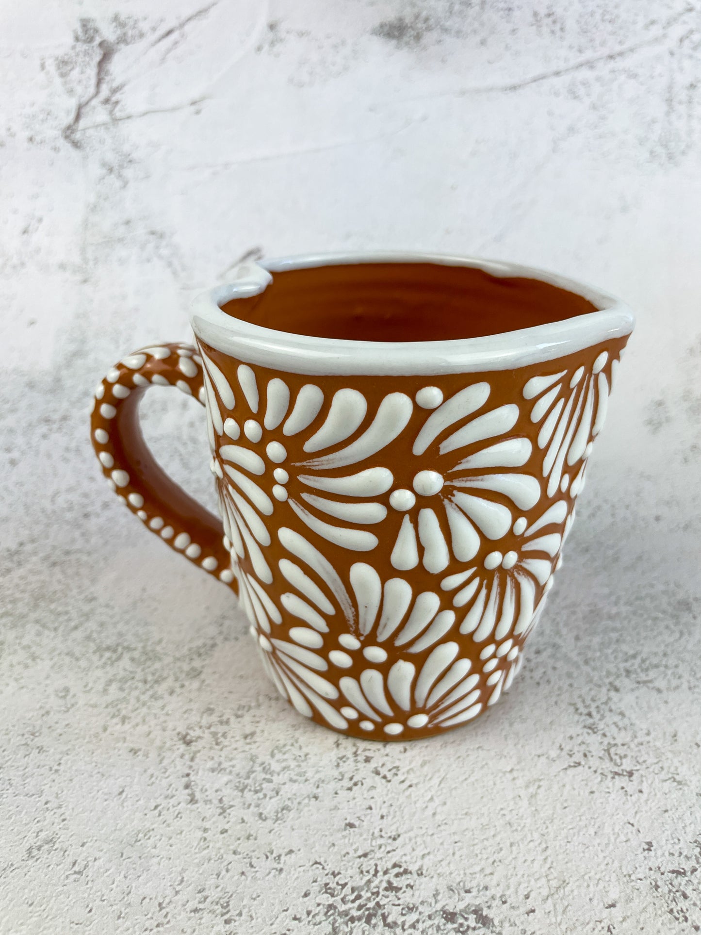 Talavera Heart shaped Mug Talavera Coffee Mug