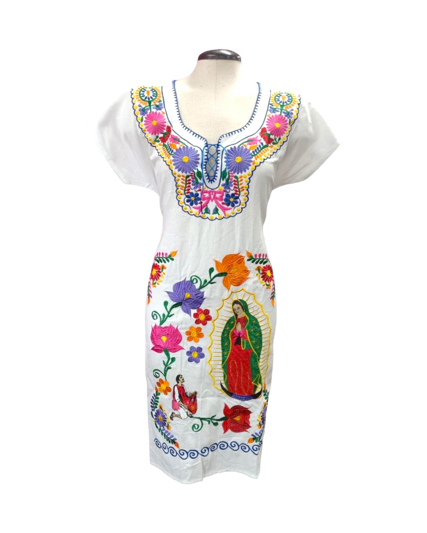 Virgen Embroidered Dress