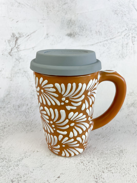 Talavera Mug Talavera Coffee Mug With Lid Termo