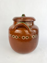 Load image into Gallery viewer, Michoacan Mexican Clay Pot Large 5 Liters Frijolera Mexican Clay Cooking Pot Small Olla Frijolera
