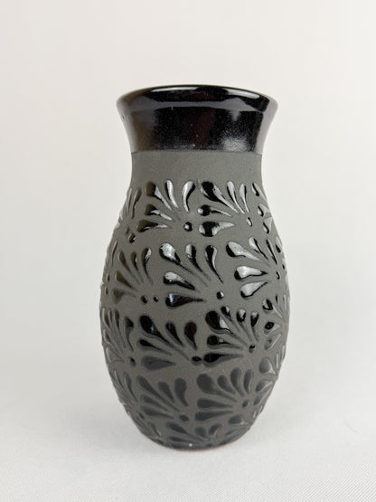 Talavera Style Flower Vase 9 Inch Centerpiece Colorful Florero