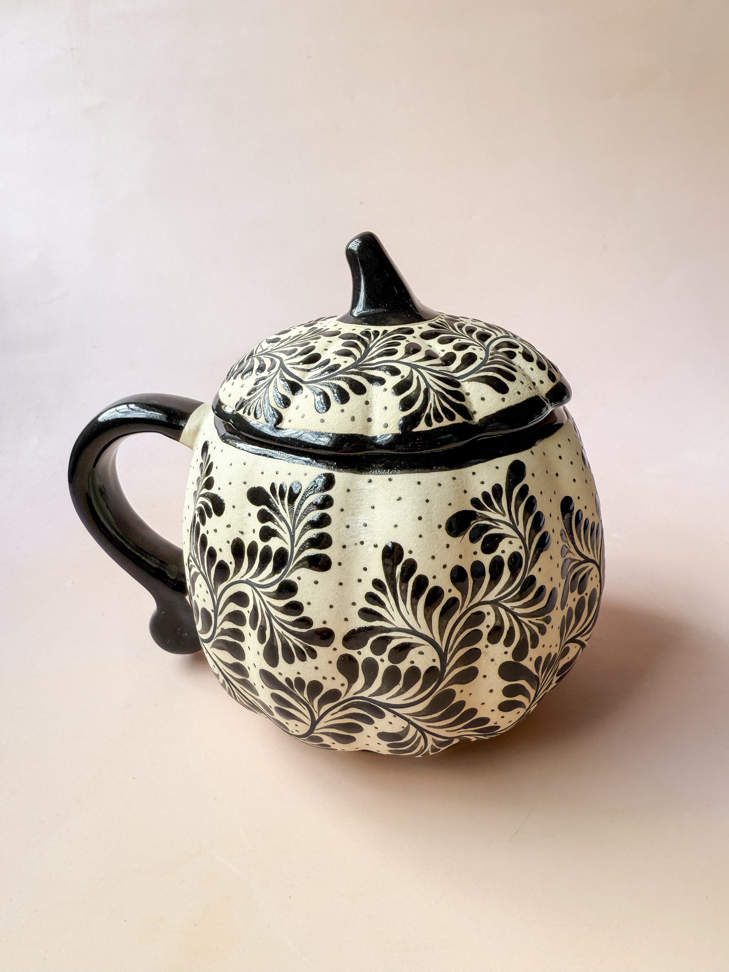 Ceramic Pumpkin Mug Taza Calabaza Ceramica