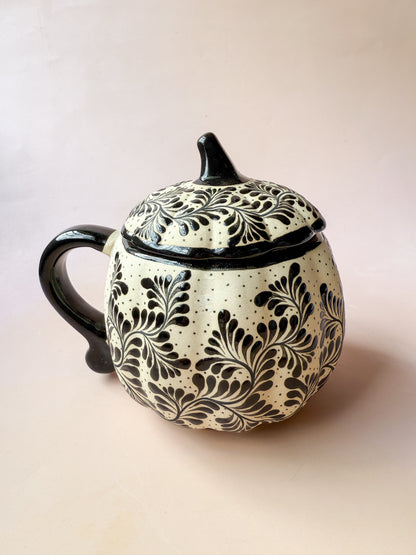 Ceramic Pumpkin Mug Taza Calabaza Ceramica