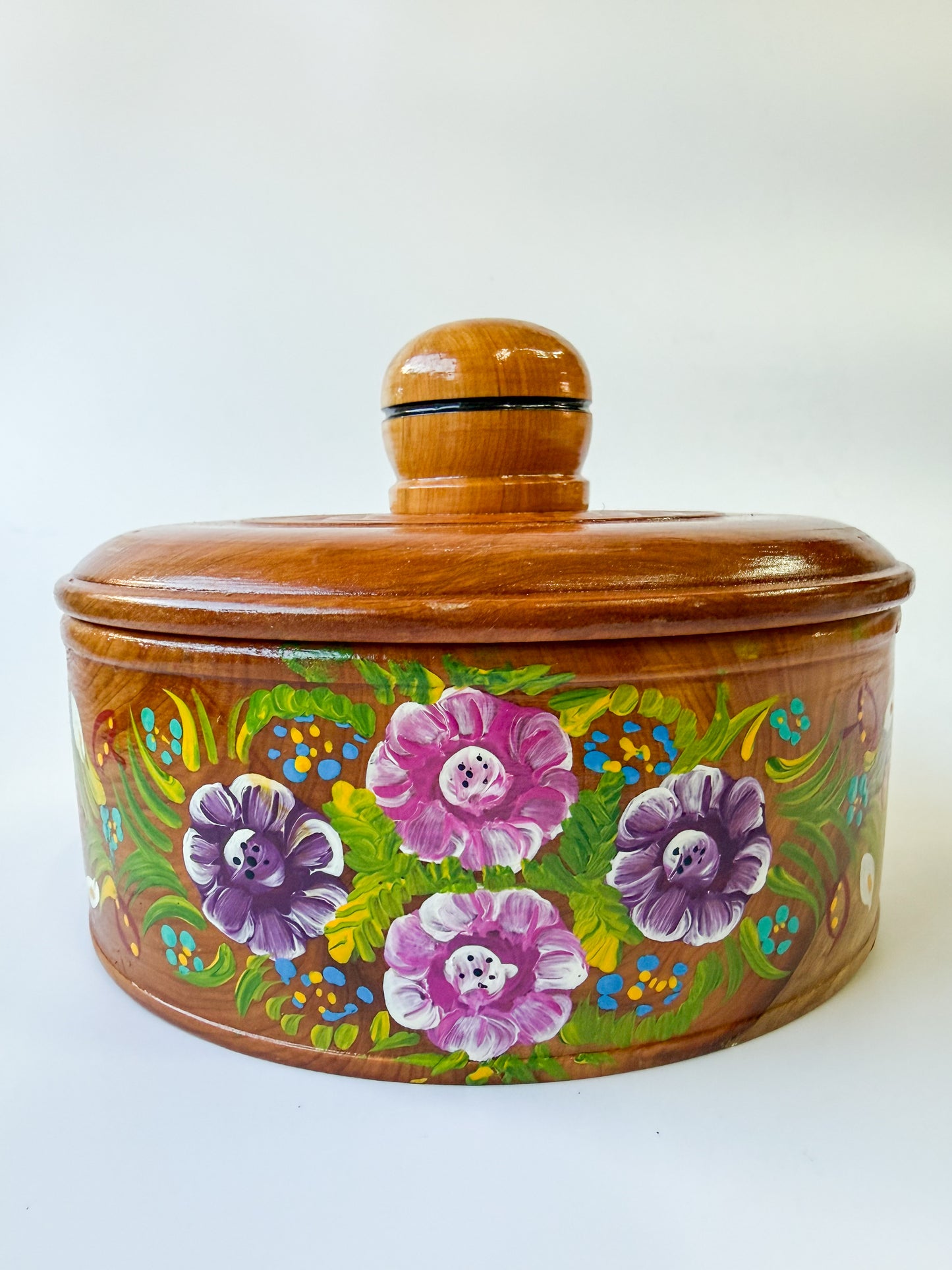 Mexican Tortilla Warmer Server Wood Tortilla Holder Tortillero de Madera