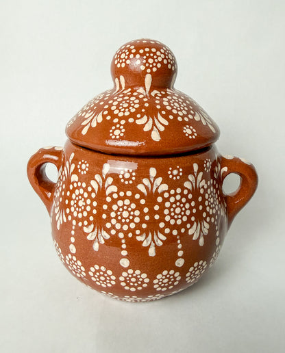 Capulineado Tea Pot Set 6pc - Juego de Te Barro
