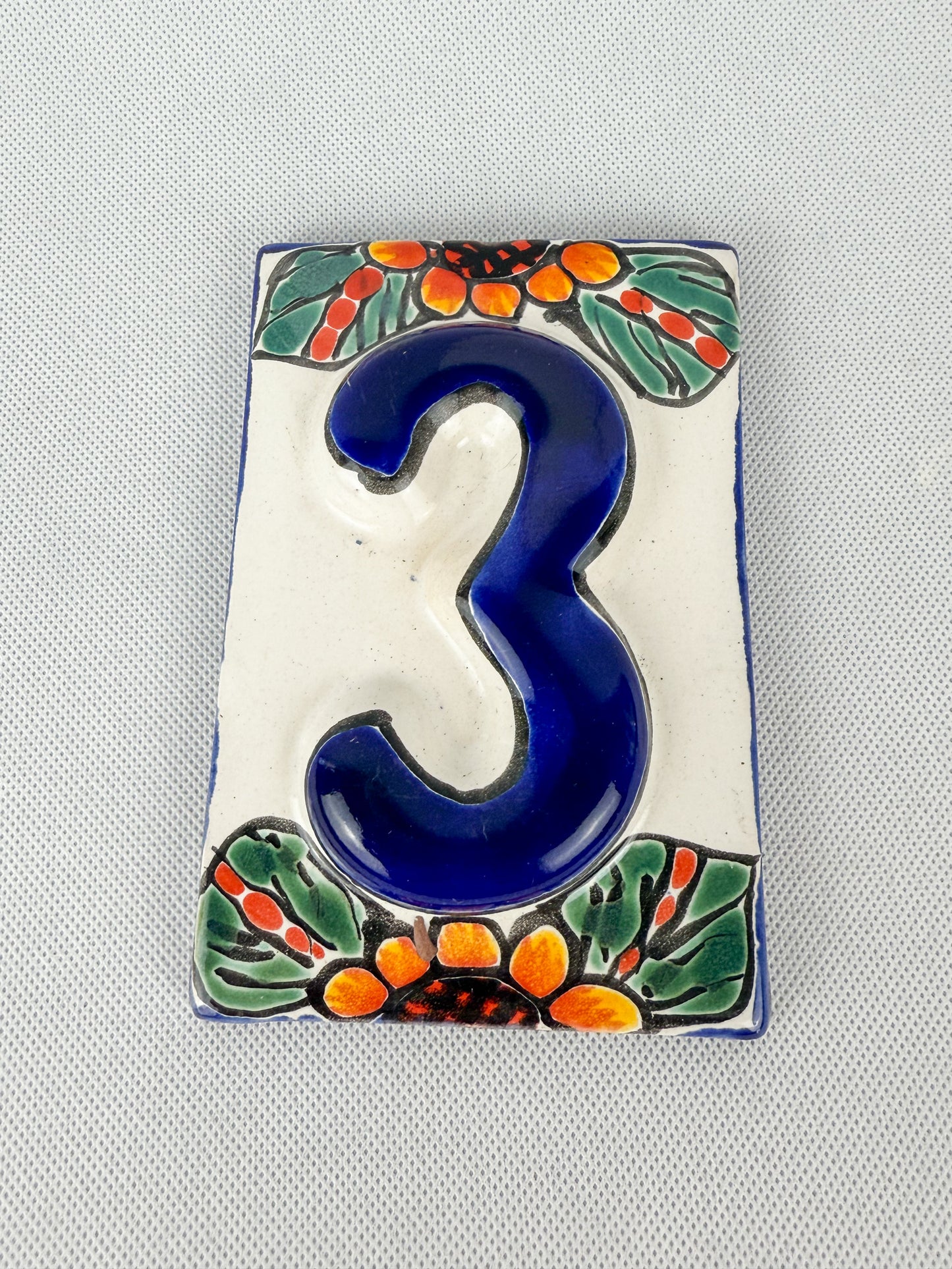 Mexican House Numbers Tiles Numeros Para Casa Talavera