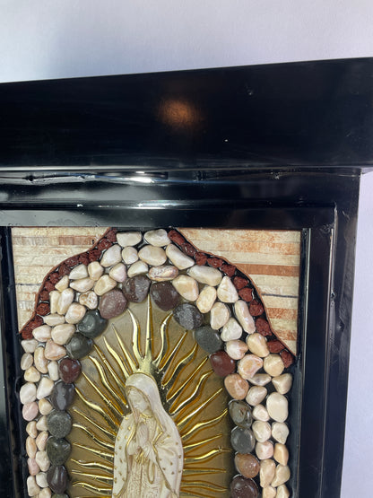 Metal Wall Indoor Fountain Virgen Guadalupe Imagen Ultima Cena Virgen Guadalupe Fuente Pared