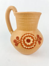 Load image into Gallery viewer, Velasco Oaxaca Pottery Pitcher Clay Embroidery Filigrana Oaxacan Pottery Atzompa Pottery
