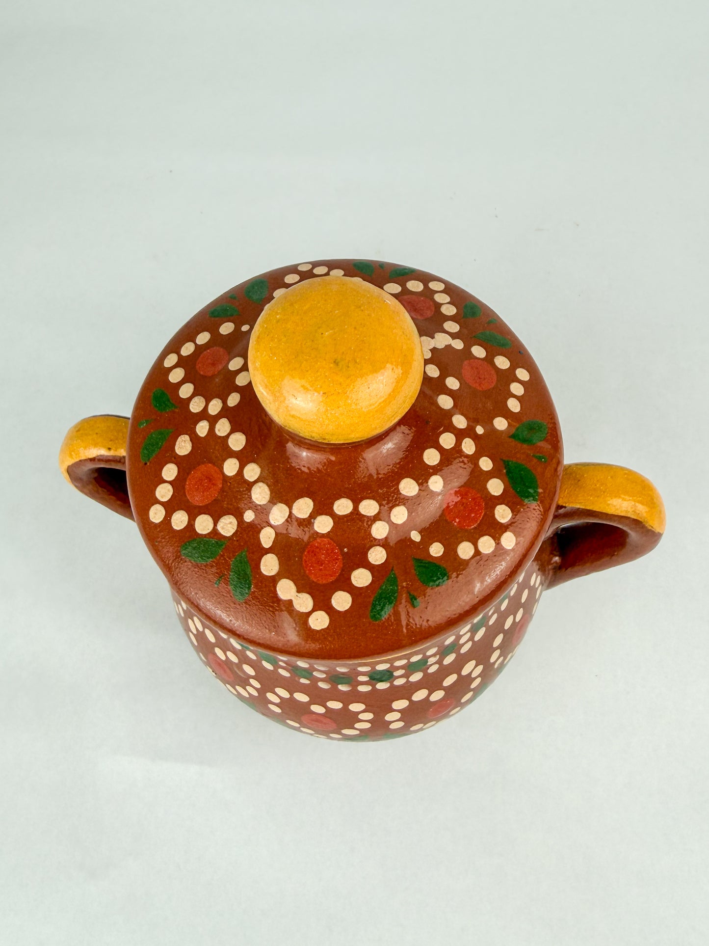Traditional Clay Sugar Bowl - Azucarera de Barro