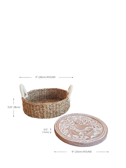 Bread Warmer & Basket Bird - Tortillero con Calentador