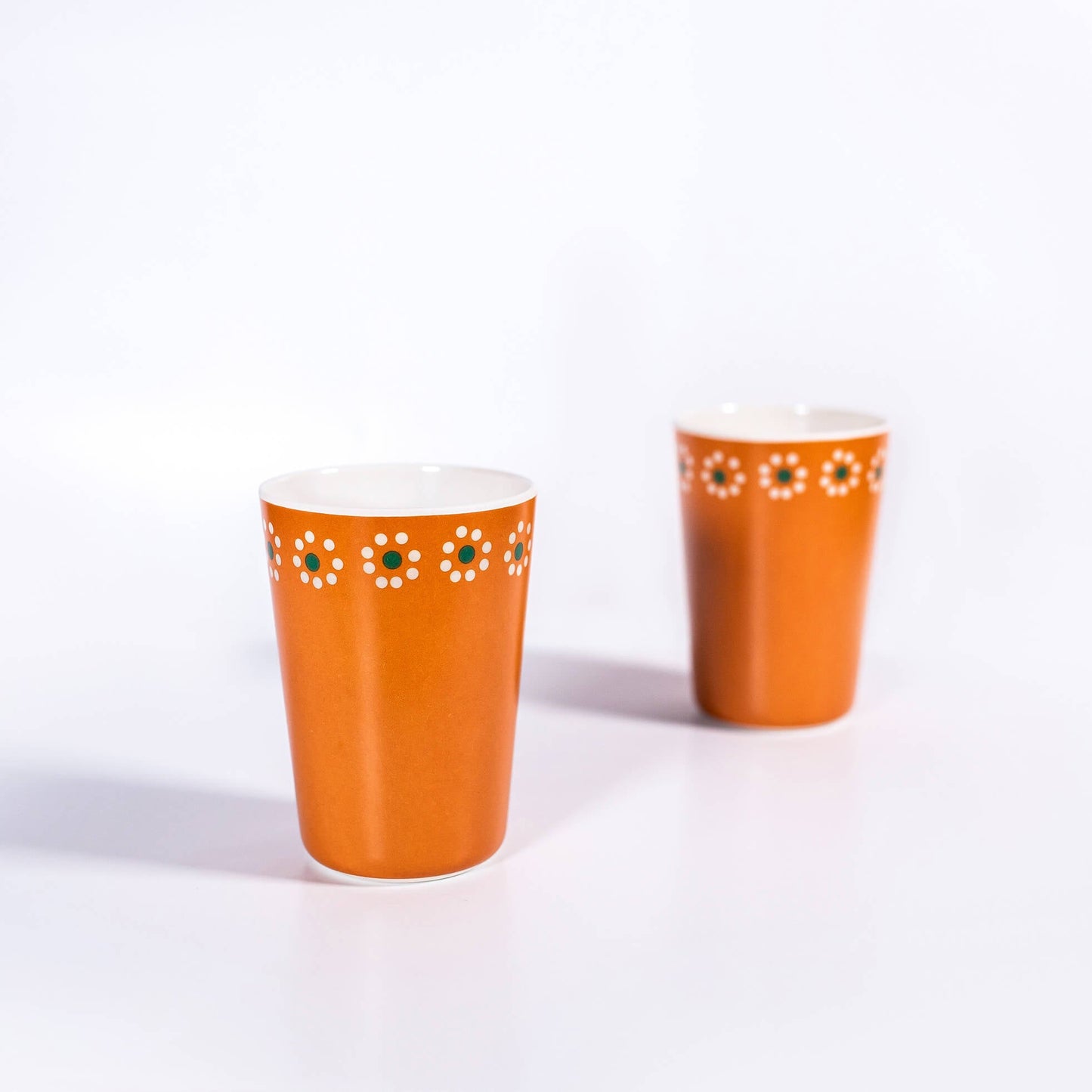 Mexican Inspired Bamboo Barro Inspired Plate & Cup