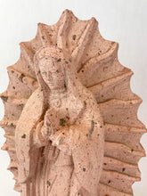 Load image into Gallery viewer, Mexican Virgen de Guadalupe Statue Hand Carved Virgen de Guadalupe Saint Our Lady of Guadalupe
