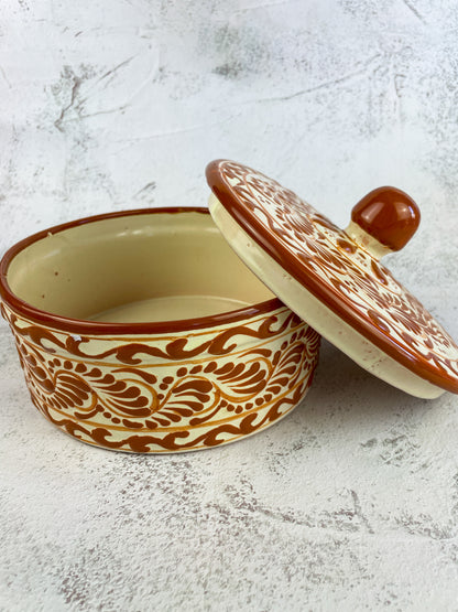 Mexican Tortilla Warmer Server Talavera Tortilla Holder Tortillero