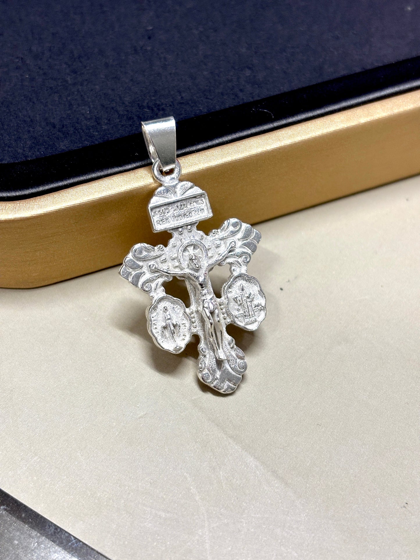 925 Sterling Silver Pardon Cross - Cruz Del perdón plata