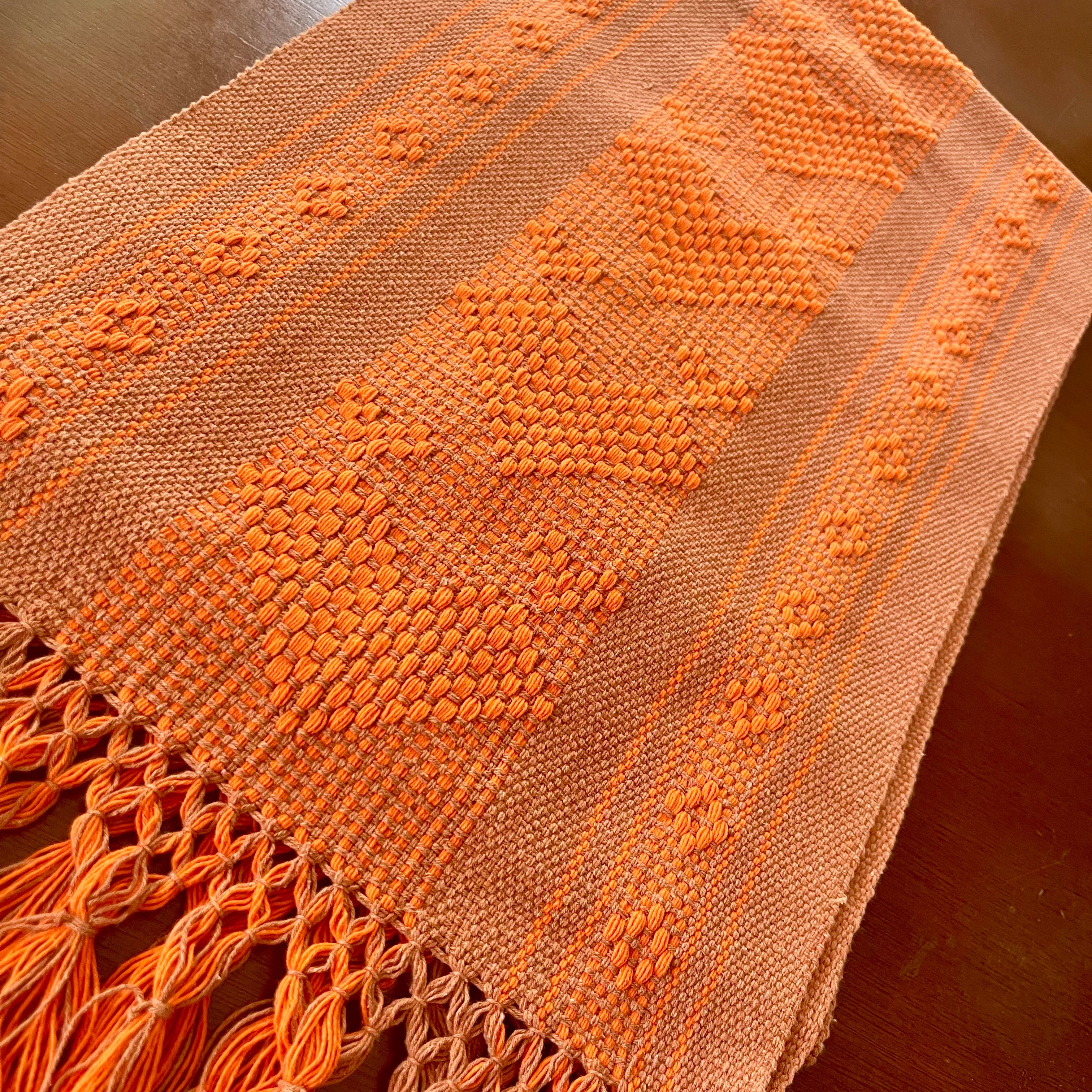 Oaxaca Handwoven Table Runner “Sol” – TheMexHub