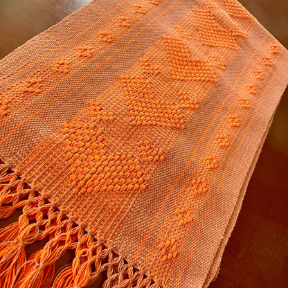 Oaxaca Handwoven Table Runner “Sol”