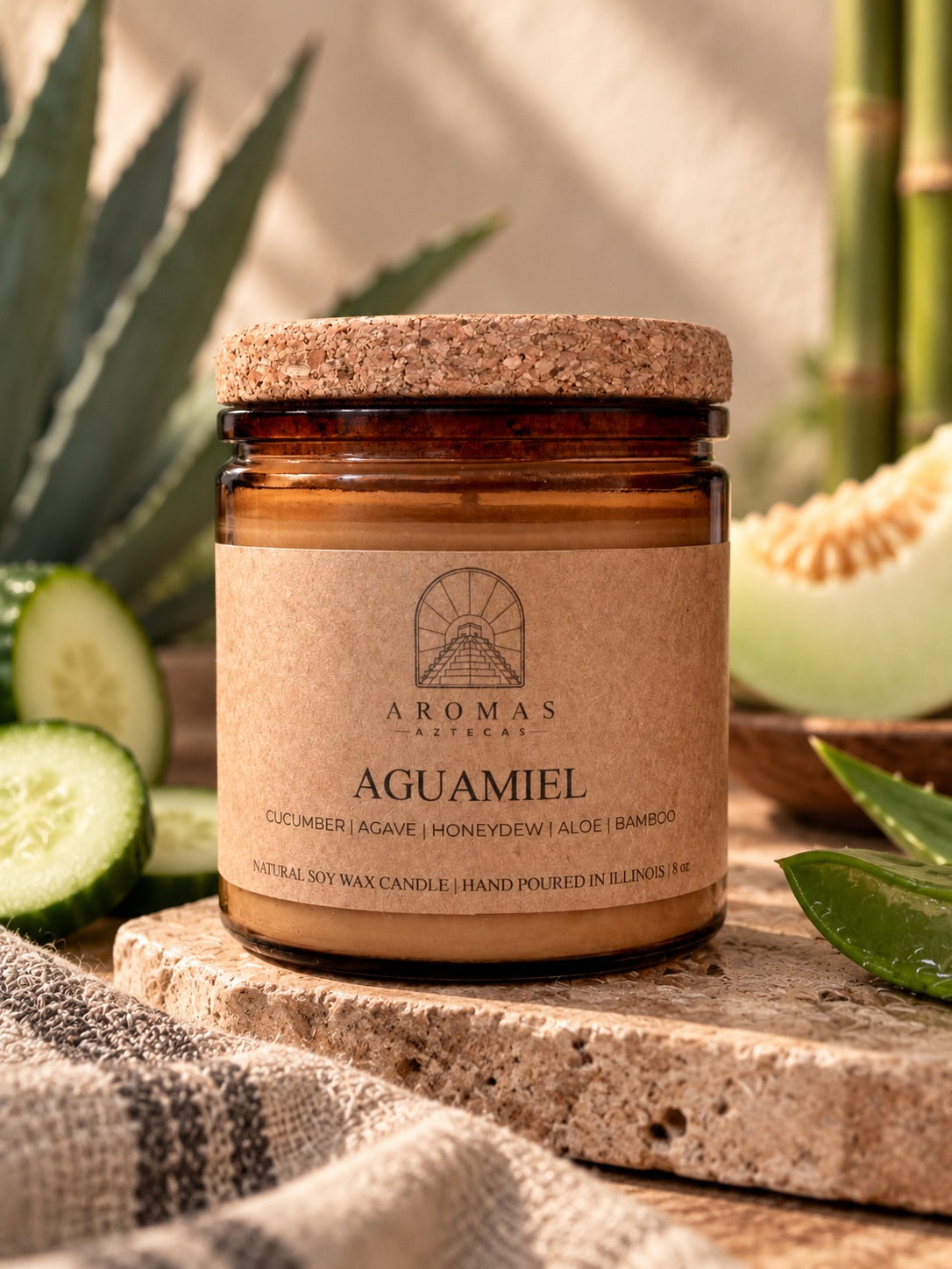 Aguamiel Soy Candle