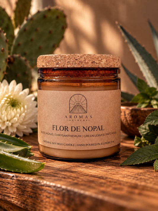 Flor de Nopal Soy Candle