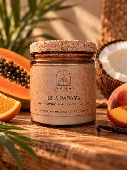 Isla Papaya Soy Candle