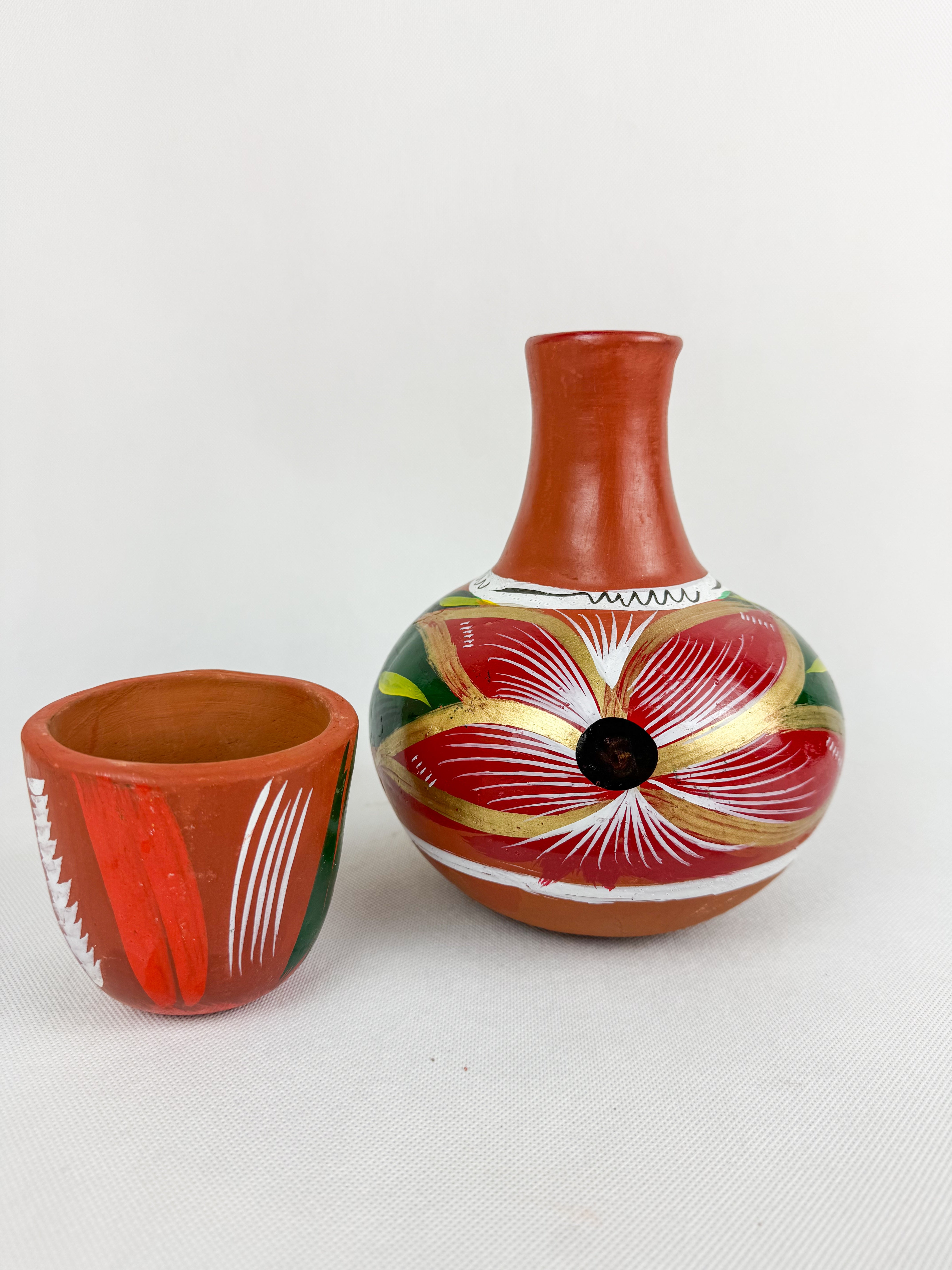 Clay Mexican Water Bottle 1L - Botellon Barro – TheMexHub