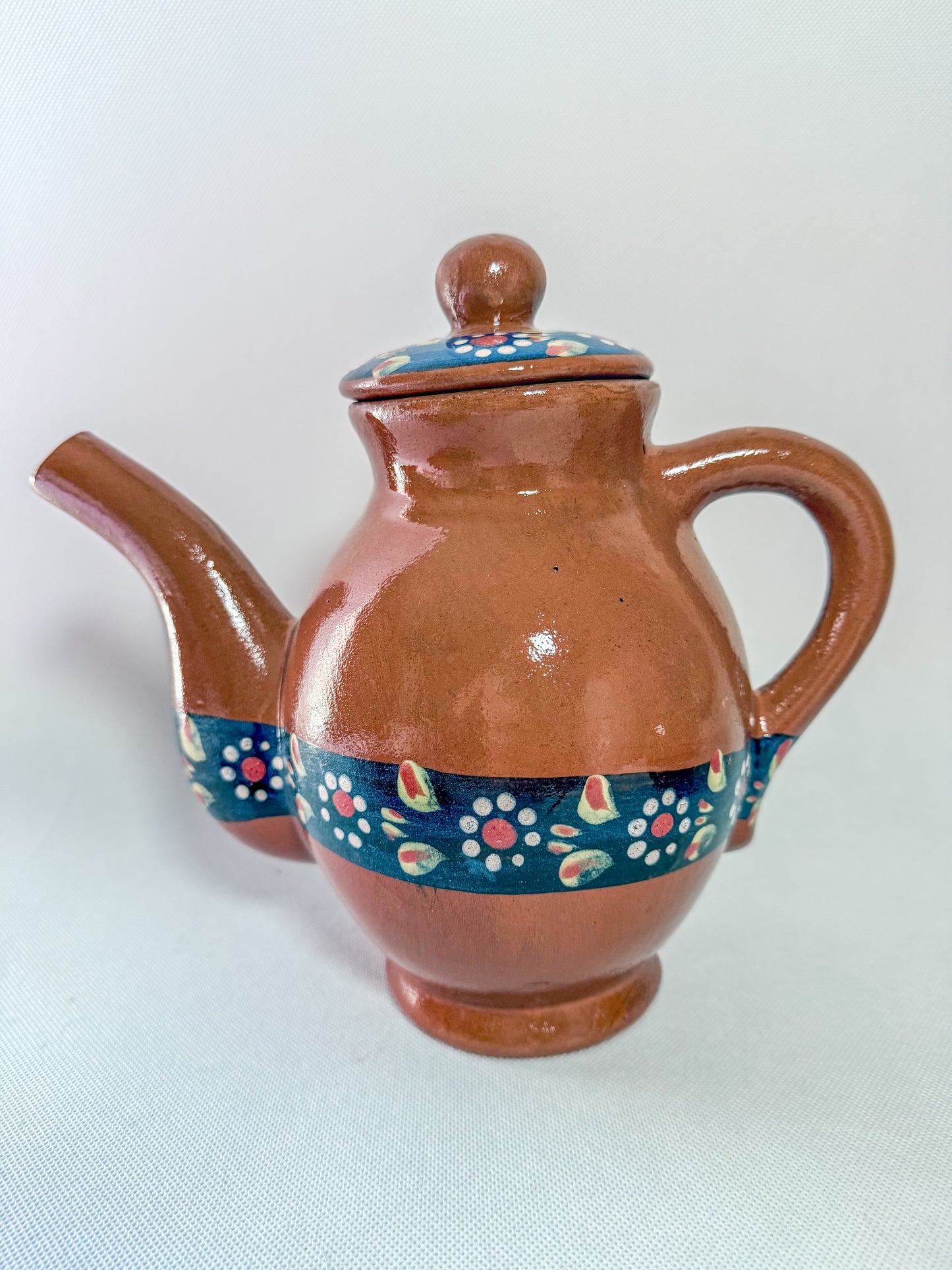 Michoacan Red Clay Pottery Dinnerware Set 36 Pc Clay Bowls Mexican Red Clay Vajilla de Barro