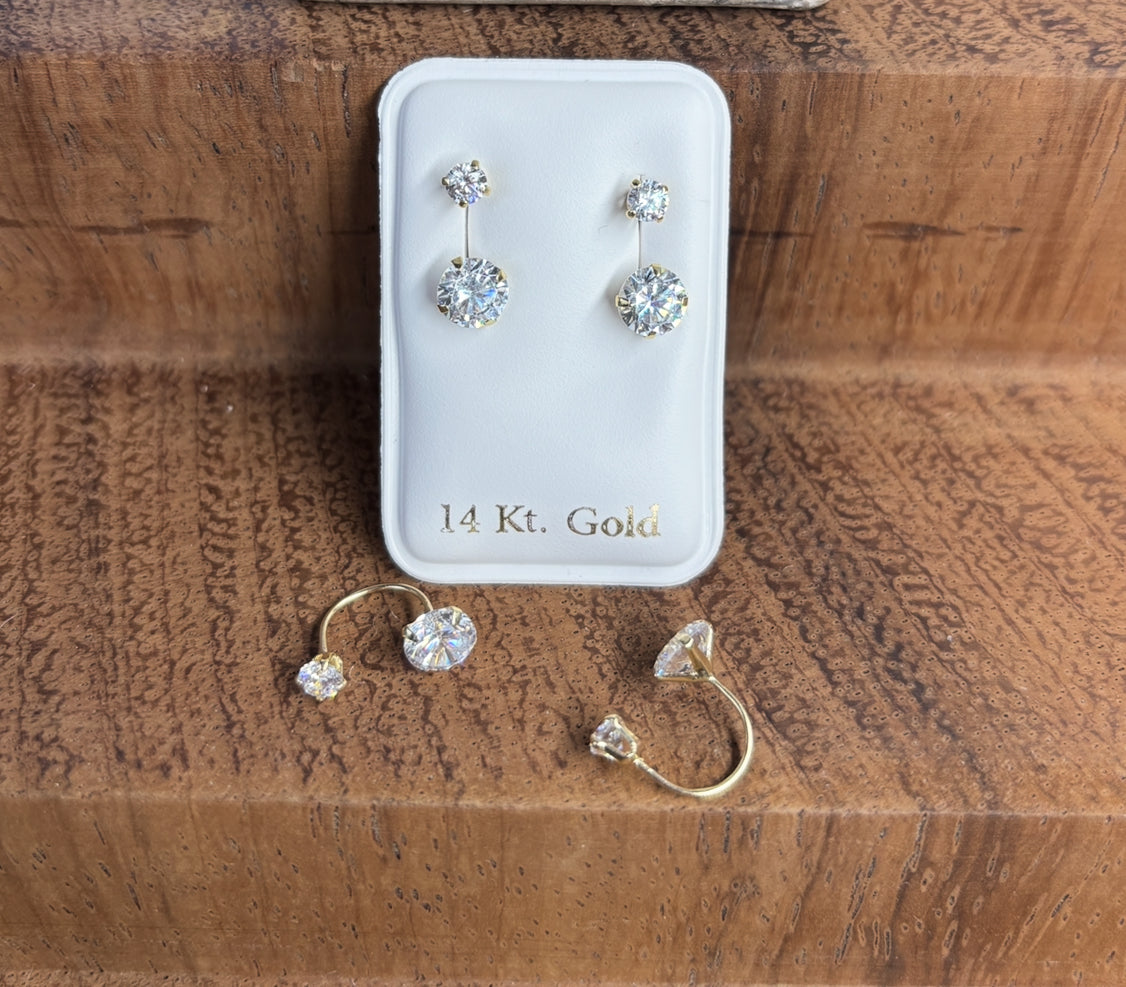 14K Gold Stud Earrings – New Arrival Fine Jewelry