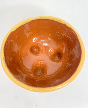 Load image into Gallery viewer, Jalisco Engobe Clay Molcajete Mexican Clay Salsa Bowl Mexican Clay Bowls
