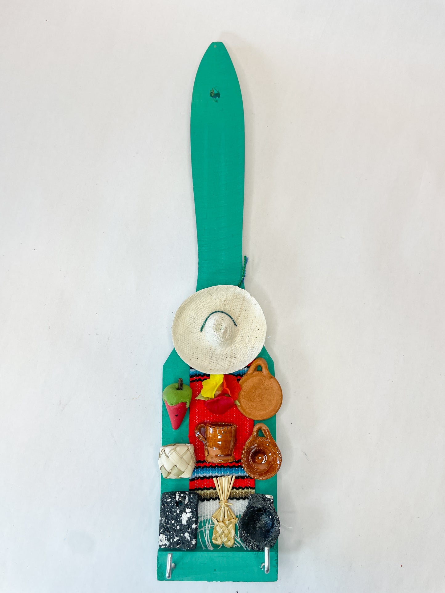 Personalized Wooden Spoons Mini Trastero Spoon Cuchara con Minis Mini Clay Miniature Clay