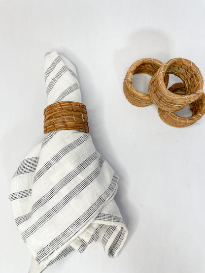 Pine Needles Napkin Ring Pine Napkin Ring Christmas Napkin Ring