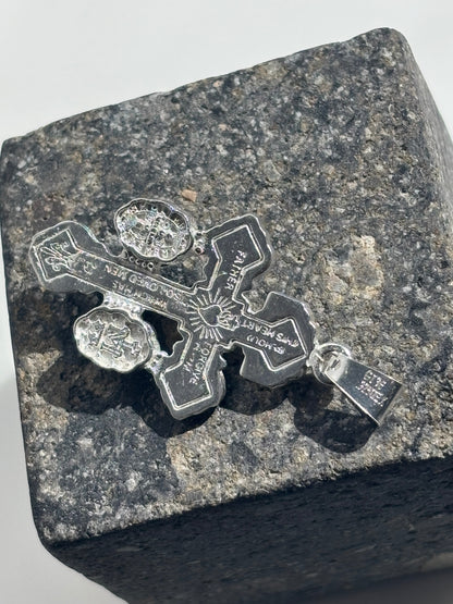 925 Sterling Silver Pardon Cross - Cruz Del perdón plata