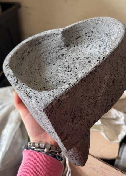Original Heart Molcajete 100% Volcanic - Molcajete Corazon