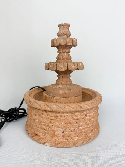 Sandstone 3 Tier Fountain Mini 8" - Fuente Mini Cantera
