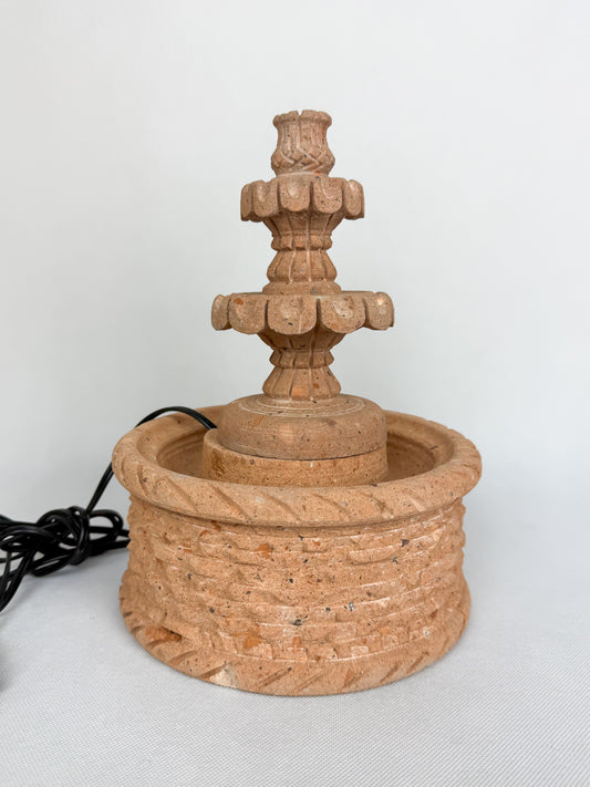 Sandstone 3 Tier Fountain Mini 8" - Fuente Mini Cantera