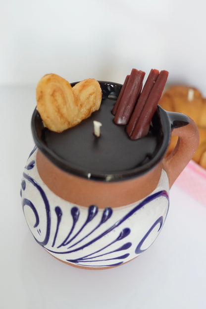 Café de Olla Candle Clay Mug - Vela