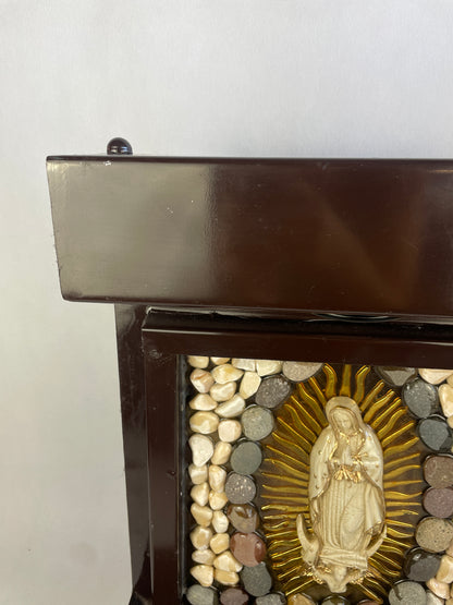 Metal Wall Indoor Fountain Virgen Guadalupe Imagen Ultima Cena Virgen Guadalupe Fuente Pared