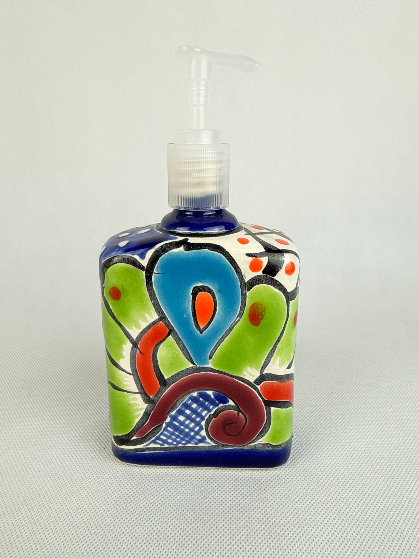 Talavera Soap Dispenser Lotion Dispenser Talavera Bathroom Accessories Jabonera Colorful