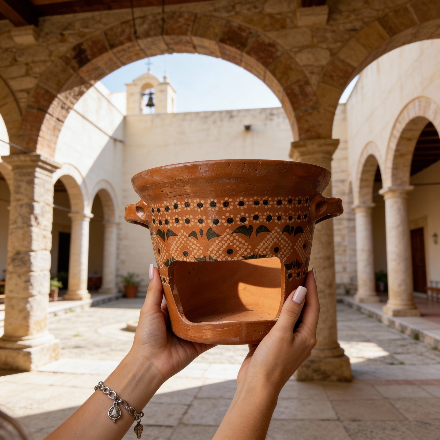 Anafre de Barro Capula Chafing Dish