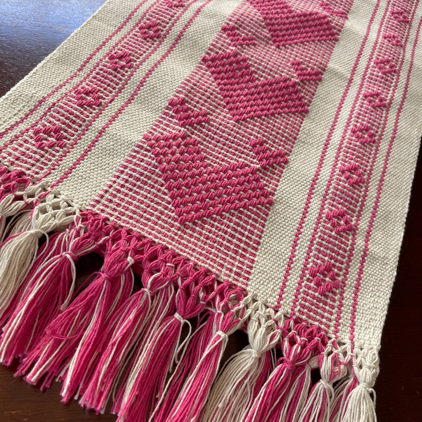 Oaxaca Handwoven Table Runner “Sol”
