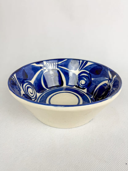 Blue And White Mexican Ceramic Plates - Platos Ceramica