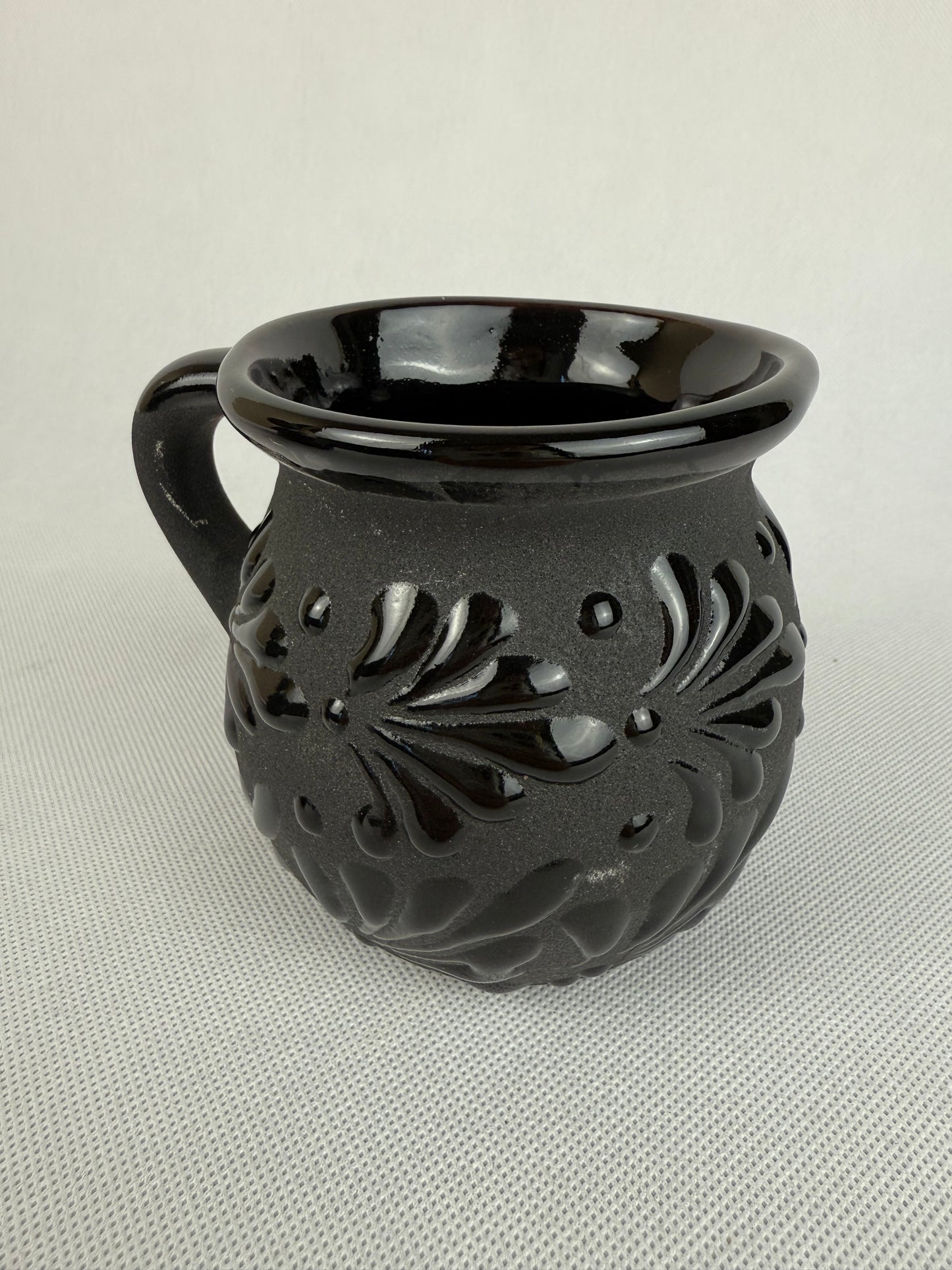 Mexican Clay Mugs Engobe Colorful Tazas De Barro Talavera Coffee Mug