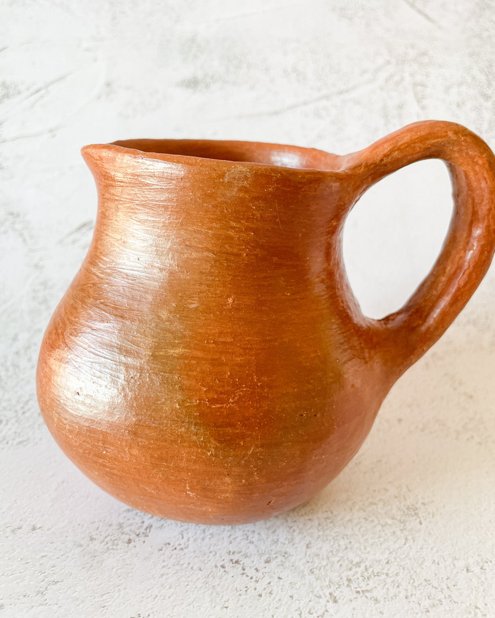 Pottery Red Color Oaxaca Red Clay Pottery Oaxaca Pottery Pitcher Handmade Red Pottery Pi ...