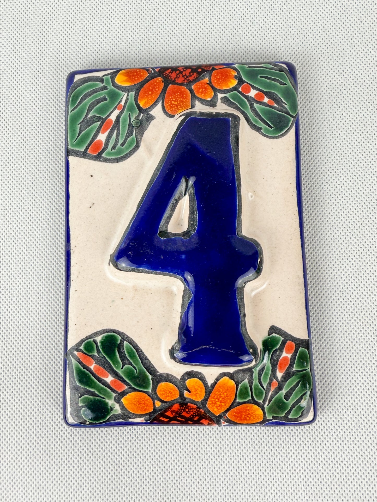 Mexican House Numbers Tiles Numeros Para Casa Talavera